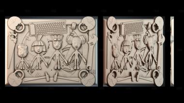 PH_3536 stl model for CNC