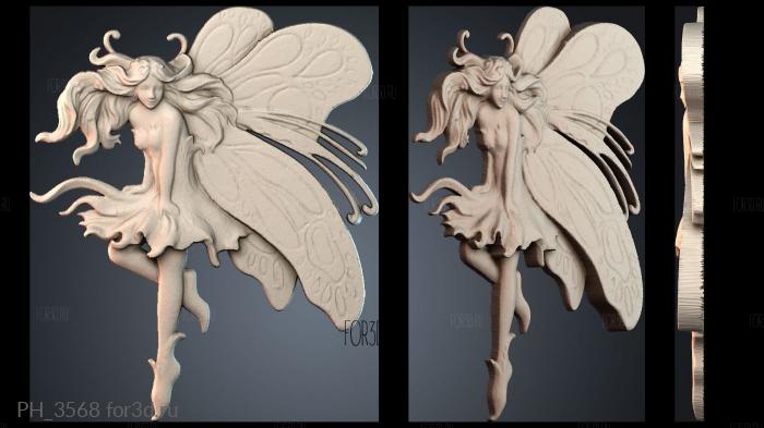 PH_3568 3d stl for CNC