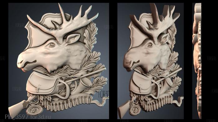 PH_3597 3d stl for CNC