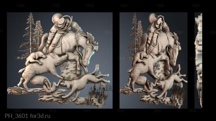 PH_3601 3d stl for CNC