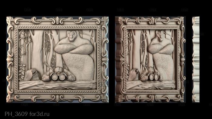 PH_3609 3d stl for CNC