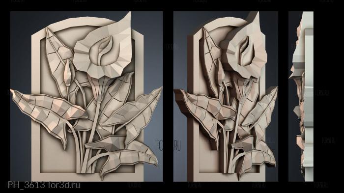 PH_3613 3d stl for CNC