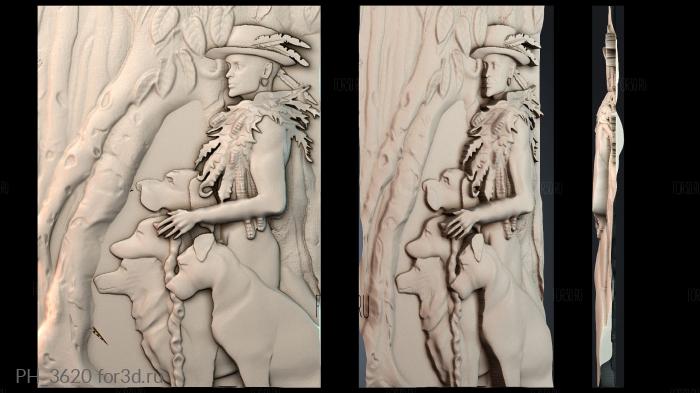 PH_3620 3d stl for CNC