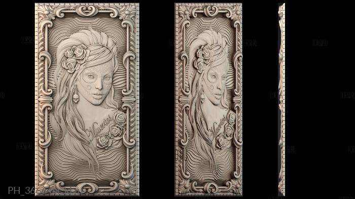 PH_3666 3d stl for CNC