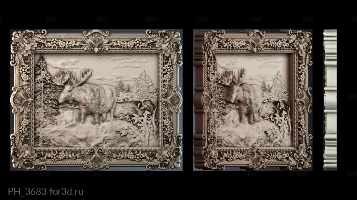 PH_3683 3d stl for CNC