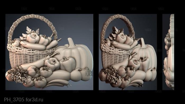 PH_3705 3d stl for CNC