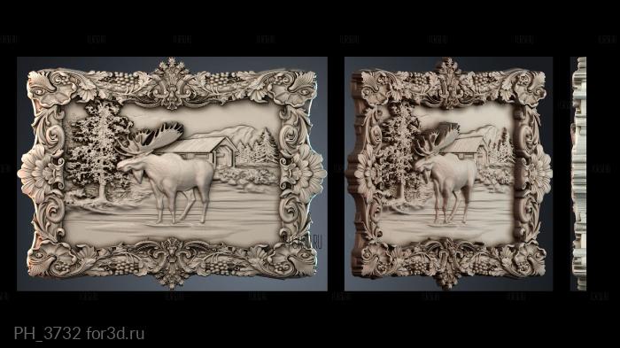 PH_3732 3d stl for CNC