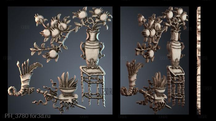 PH_3780 3d stl for CNC