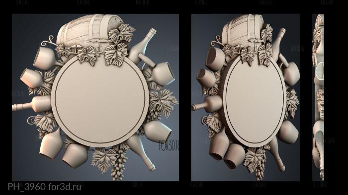 PH_3960 3d stl for CNC