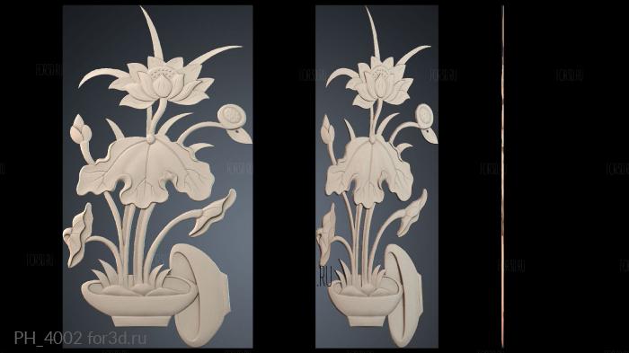 PH_4002 3d stl for CNC