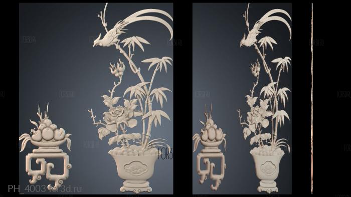 PH_4003 3d stl for CNC