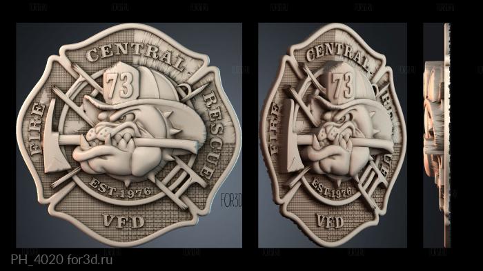 PH_4020 3d stl for CNC