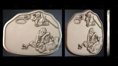 PH_4023 stl model for CNC