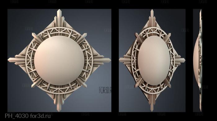 PH_4030 3d stl for CNC