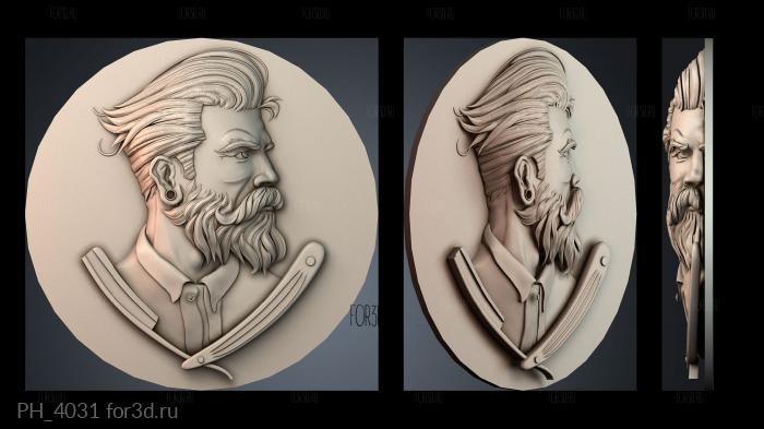 PH_4031 3d stl for CNC