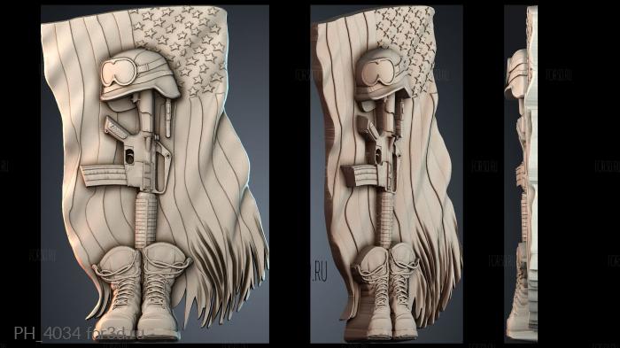 PH_4034 3d stl модель для ЧПУ