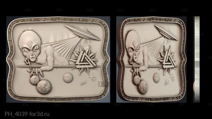 PH_4039 3d stl for CNC