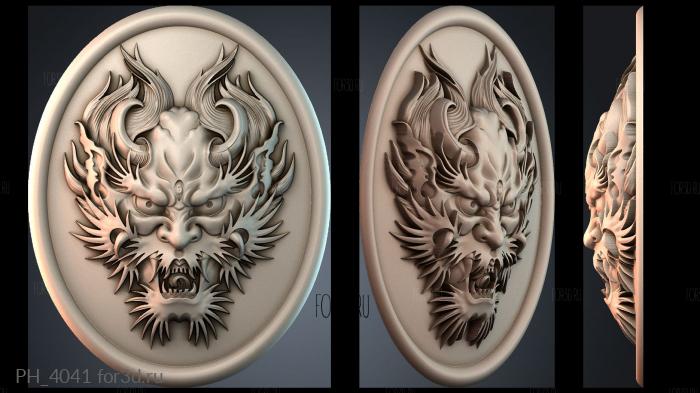 PH_4041 3d stl for CNC