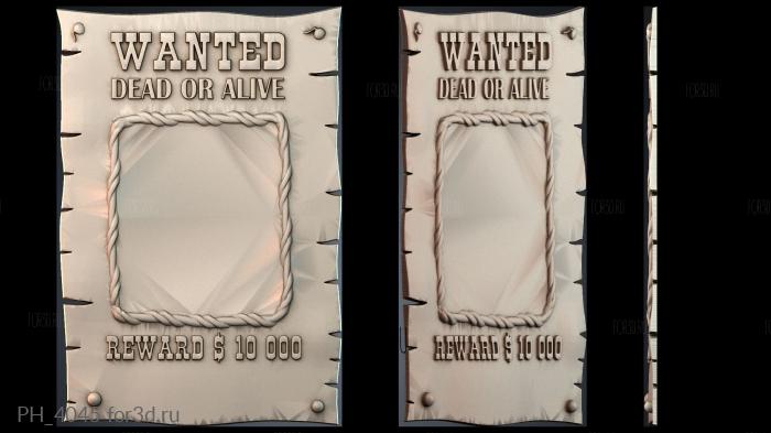 PH_4045 3d stl for CNC