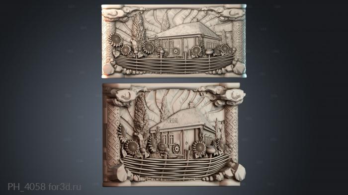 PH_4058 3d stl for CNC