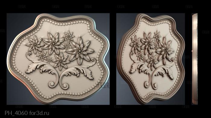 PH_4060 3d stl for CNC