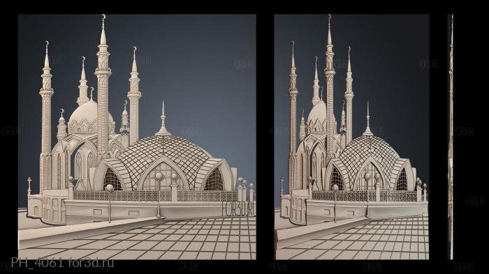 PH_4061 3d stl for CNC