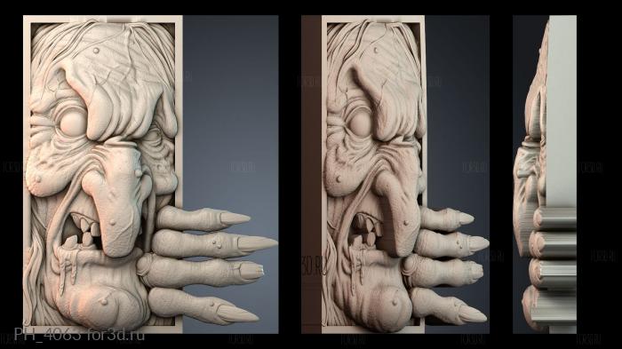 PH_4063 3d stl for CNC