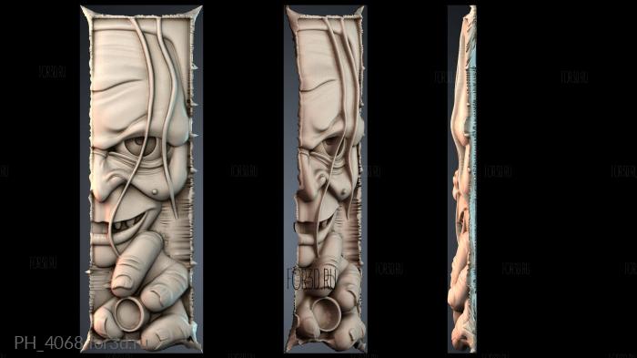 PH_4068 3d stl for CNC