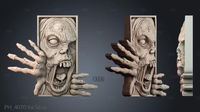 PH_4070 3d stl for CNC