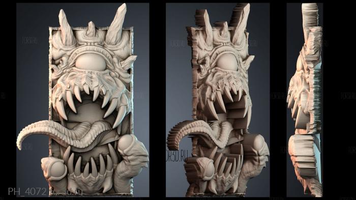 PH_4072 3d stl for CNC