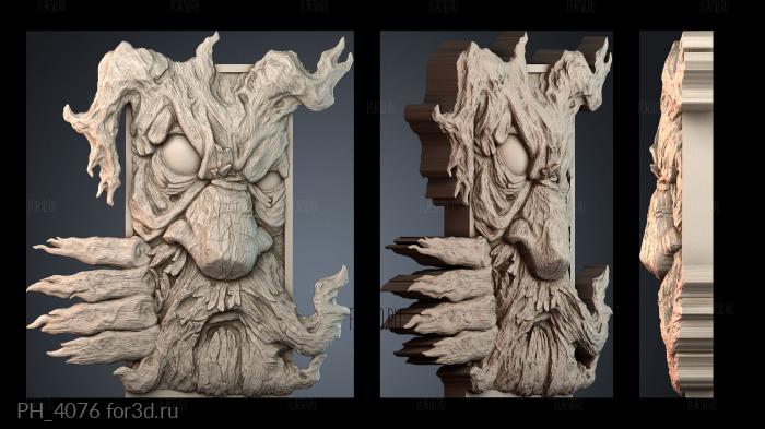 PH_4076 3d stl for CNC
