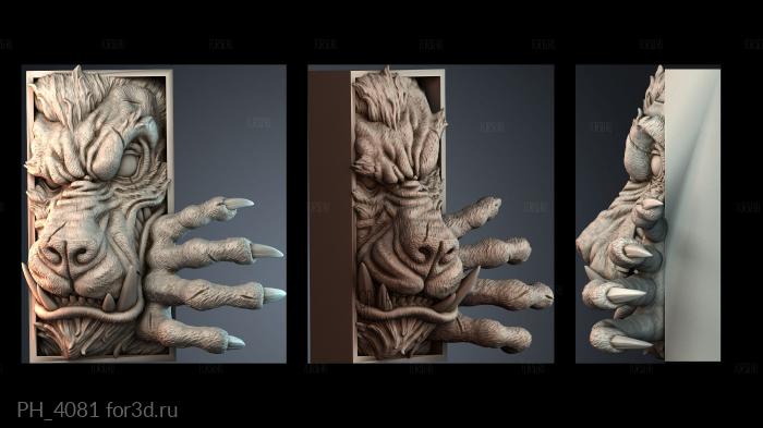 PH_4081 3d stl for CNC