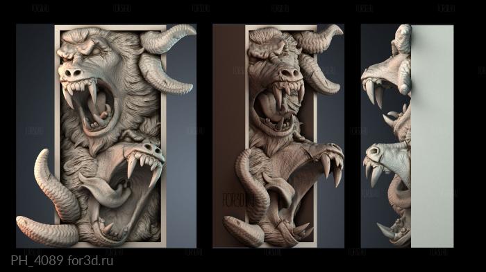 PH_4089 3d stl for CNC