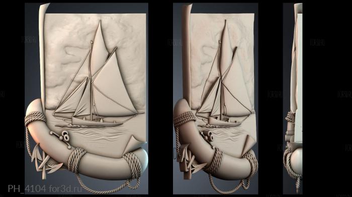 PH_4104 3d stl for CNC