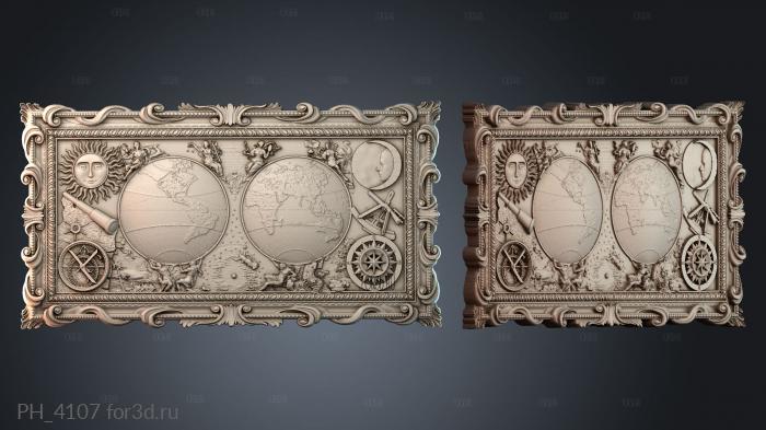 PH_4107 3d stl for CNC