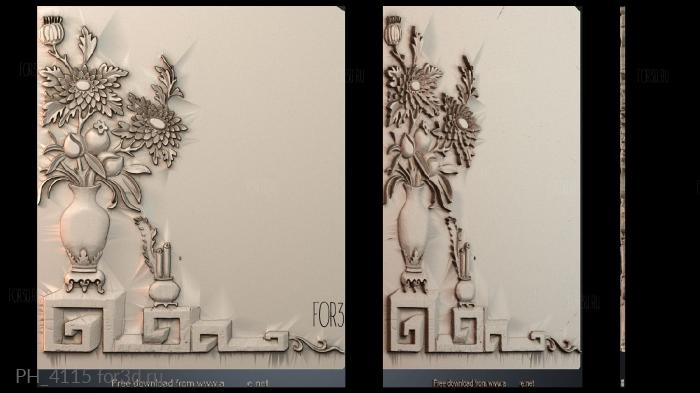 PH_4115 3d stl for CNC