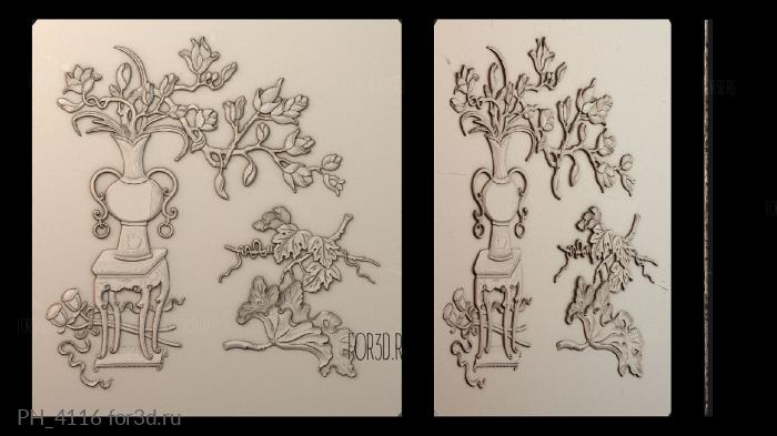 PH_4116 3d stl for CNC