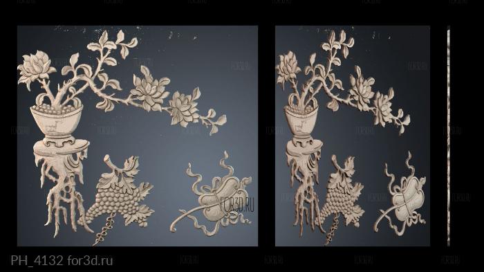 PH_4132 3d stl for CNC