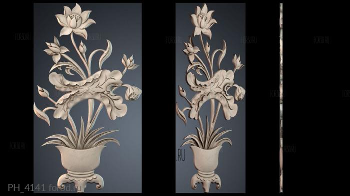 PH_4141 3d stl for CNC