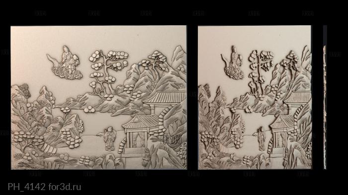 PH_4142 3d stl for CNC