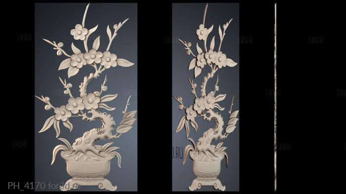 PH_4170 3d stl for CNC