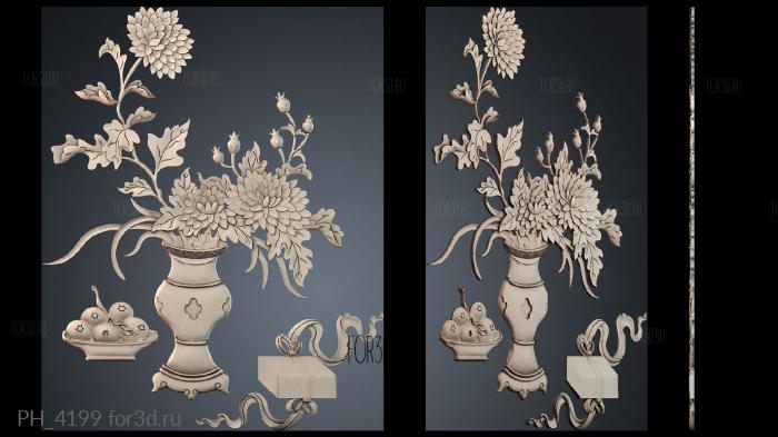 PH_4199 3d stl for CNC