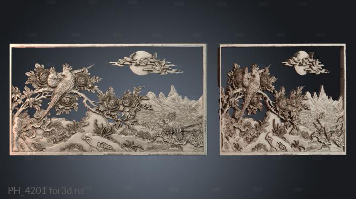 PH_4201 3d stl for CNC