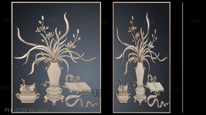 PH_4204 3d stl for CNC