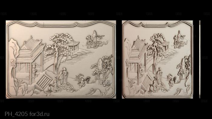 PH_4205 3d stl for CNC