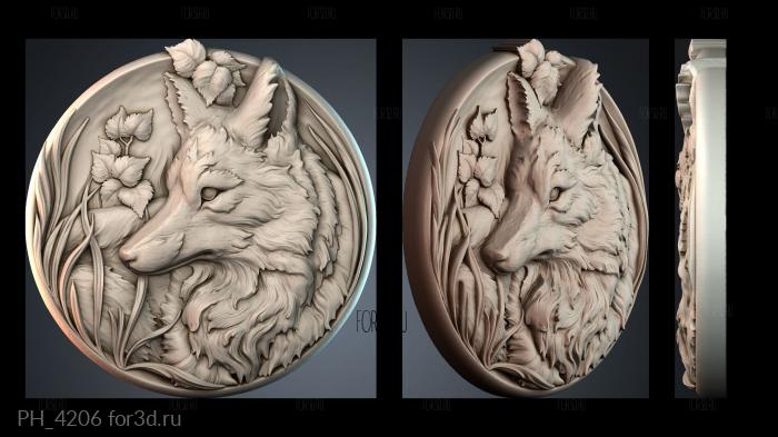 PH_4206 3d stl for CNC