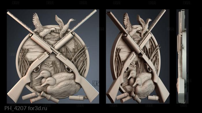 PH_4207 3d stl for CNC