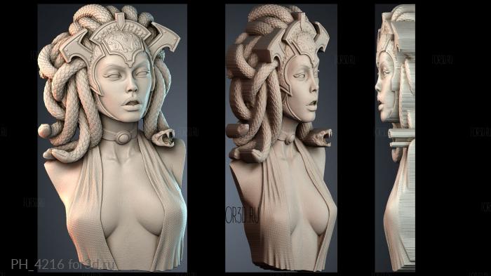 PH_4216 3d stl for CNC