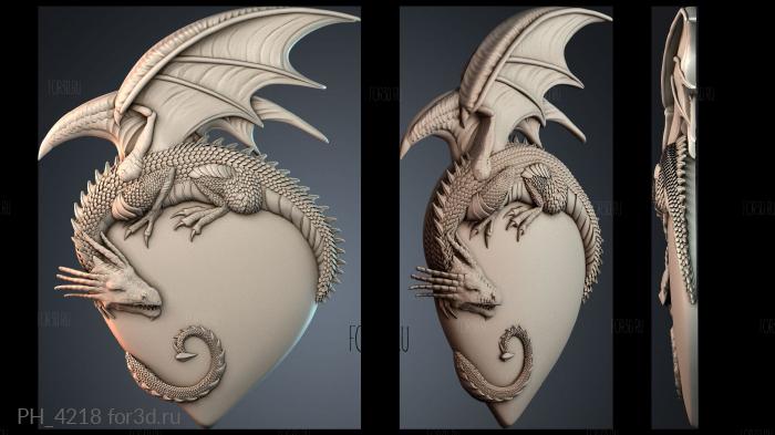 PH_4218 3d stl for CNC