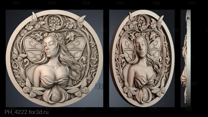 PH_4222 3d stl for CNC